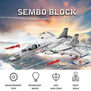 لگو کریتور هواپیمای بمب افکن مدل SEMBO 1186pcs Bomber Fighters_اسباب بازی